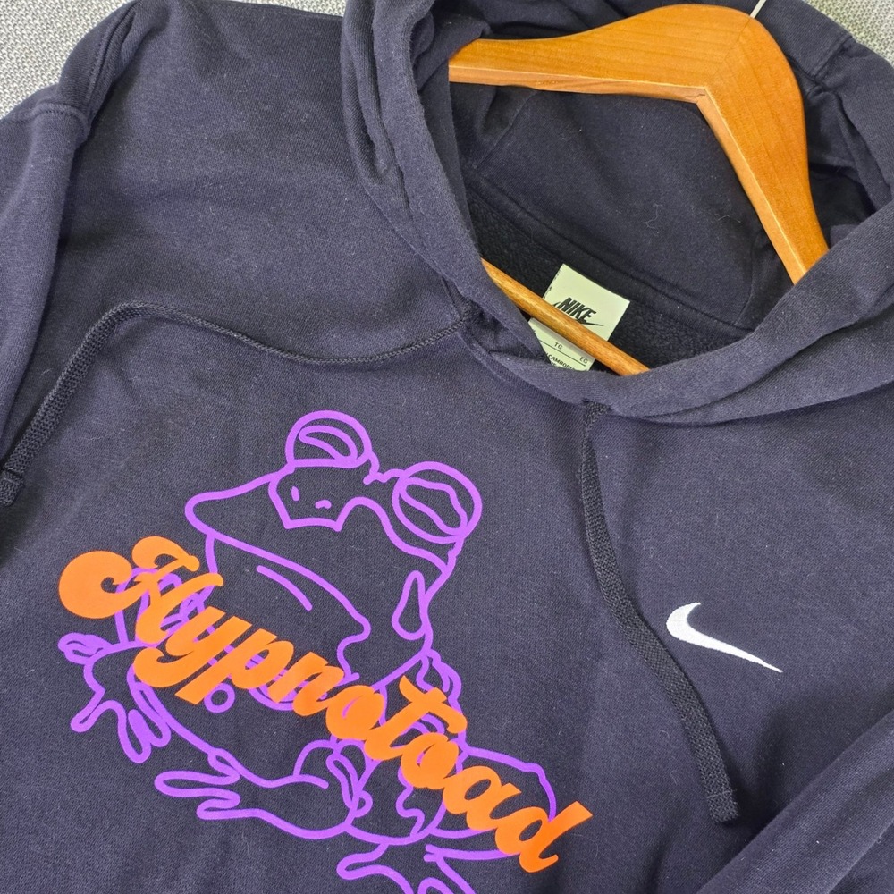 TCU Horned Frogs Nike Hoodie XL Black Team Exclusive 2022 Hypnotoad Sweatshirt
